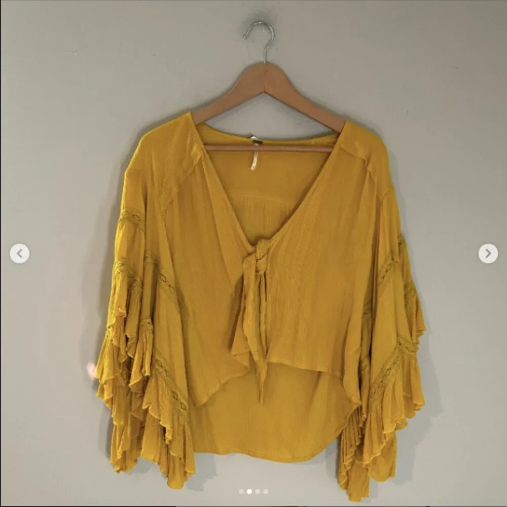 Free People blouse XS‎ Small Medium Anthropologie Revolve Urban Outfitters Maeve